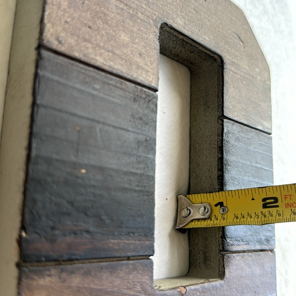 Rustic Wood Letters Wall Hanging tabletop Home Decor Wall Art Distressed 8" - Picture 4 of 6